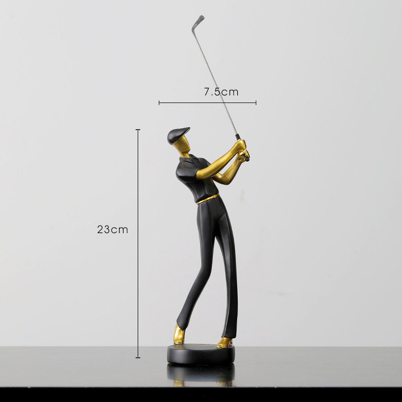 Golfer Skulpturen Kollektion