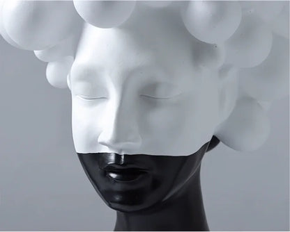 Bubble Head Sculpture