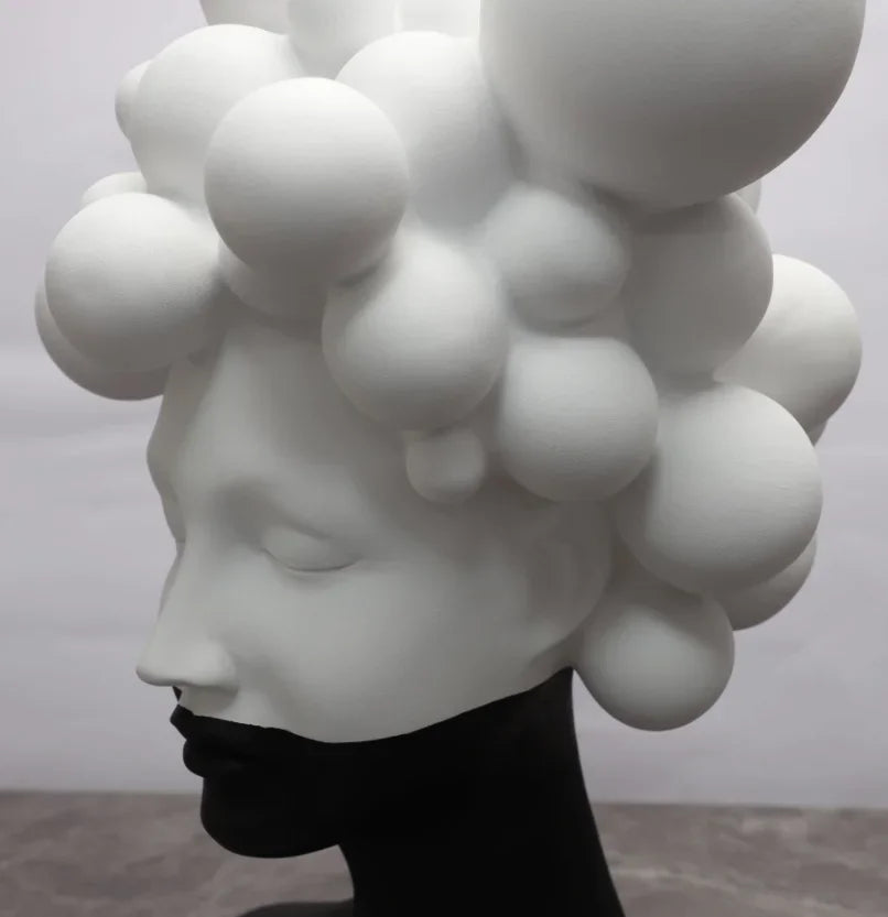 Bubble Head Sculpture