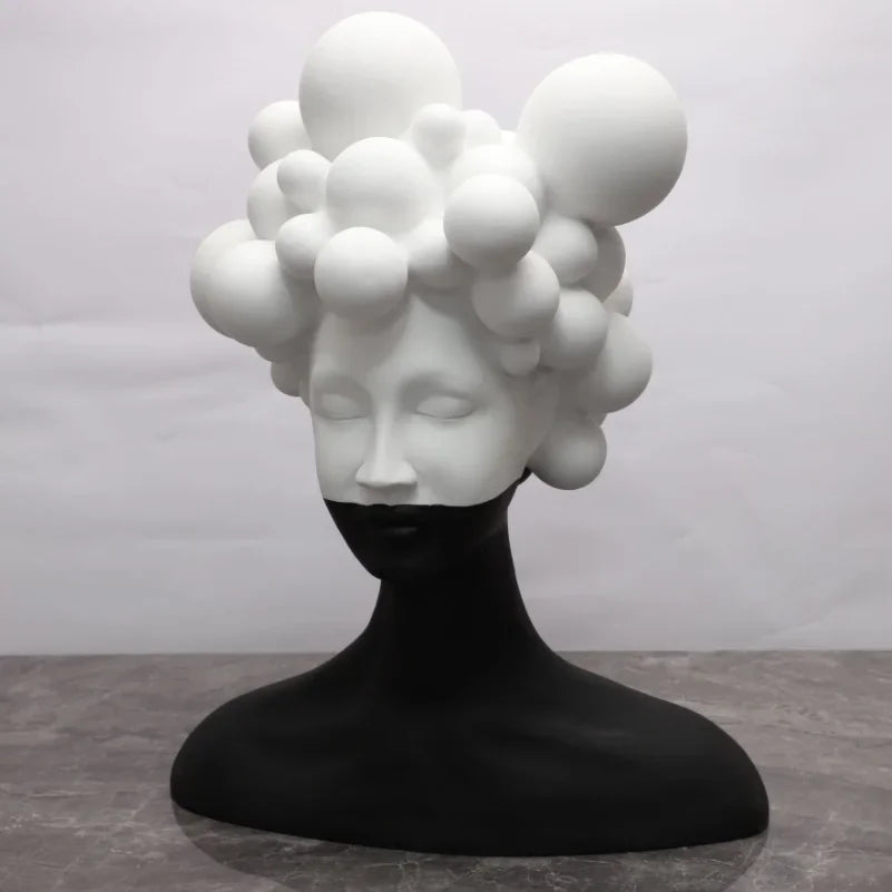 Bubble Head Sculpture