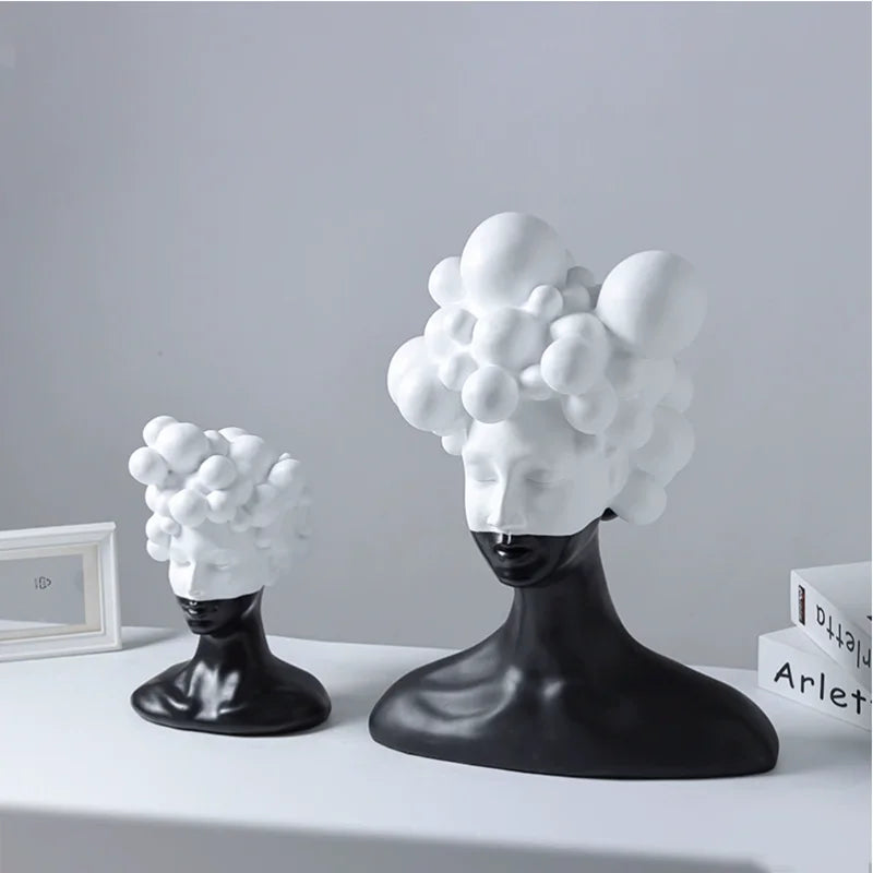 Bubble Head Sculpture