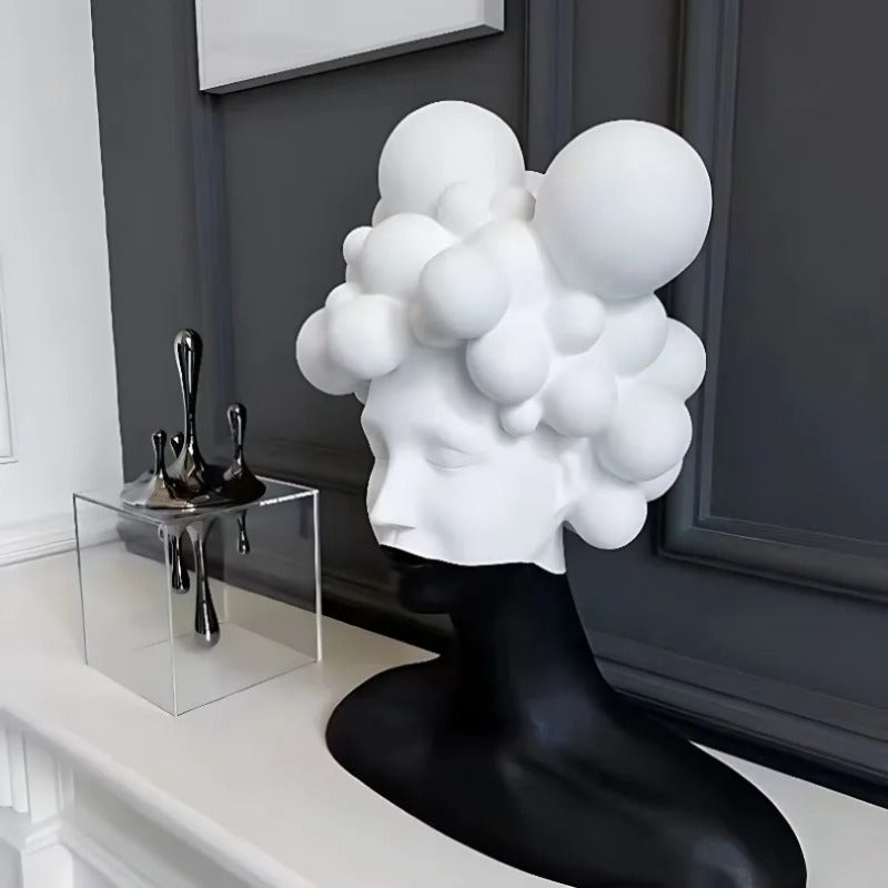 Bubble Head Sculpture